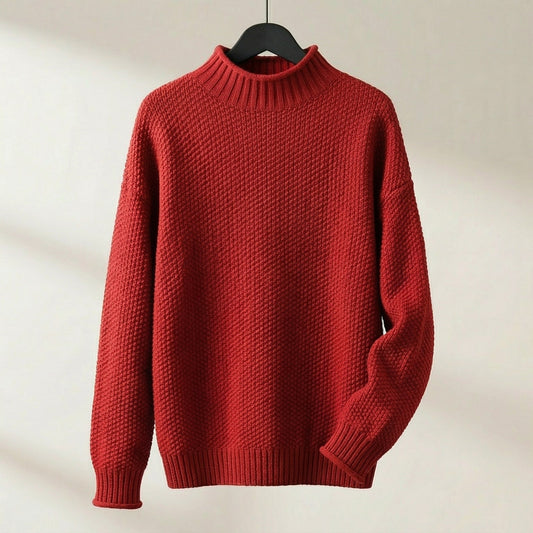 Image of Nora | Women's Mock Neck Long Sleeve Sweater