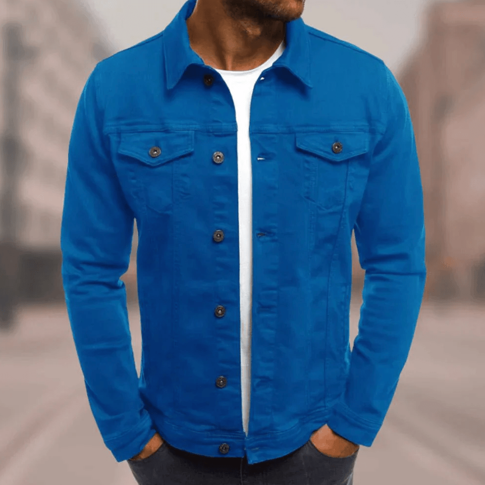 Image of Orlando | Men's Button-Down Casual Jacket