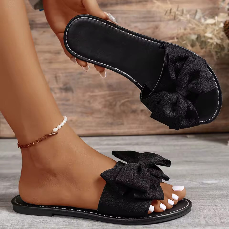 Image of Pamela | Women's Bow Slide Sandals