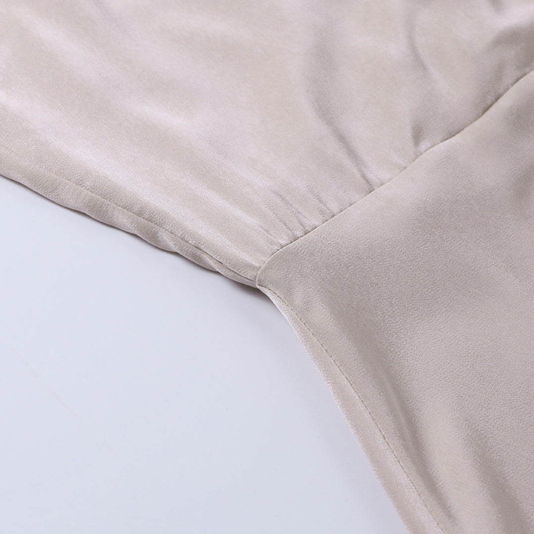 Image of Patricia | Women's V-Neck Spaghetti Strap Midi Dress