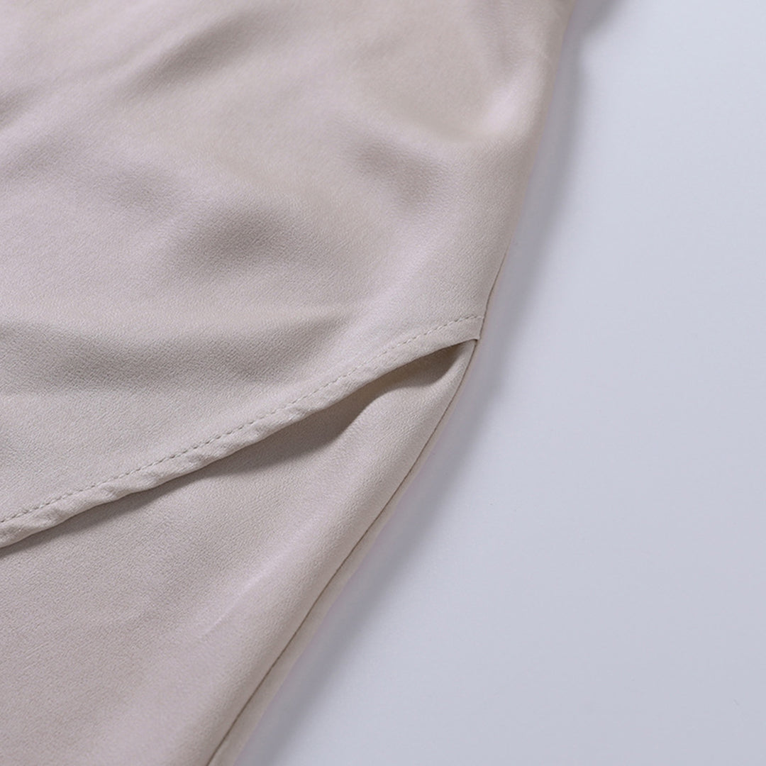 Image of Patricia | Women's V-Neck Spaghetti Strap Midi Dress