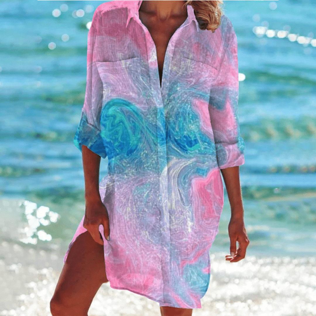 Image of Penny | Women's Button-Down Mini Dress