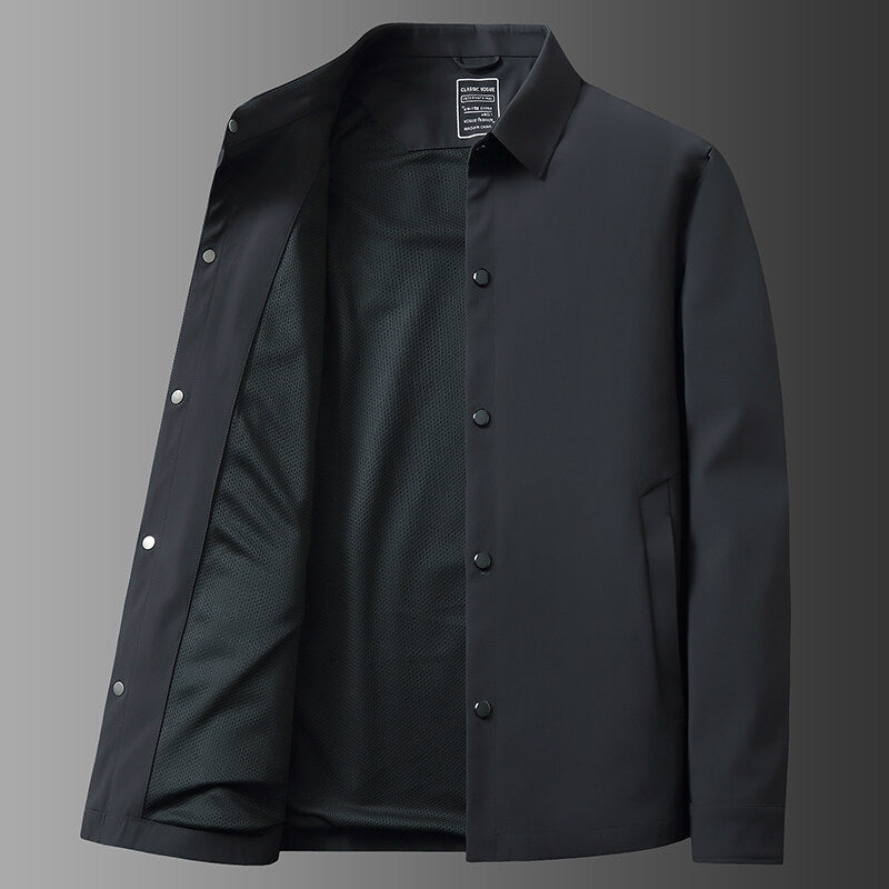 Image of Percy | Men's Button-Down Casual Jacket
