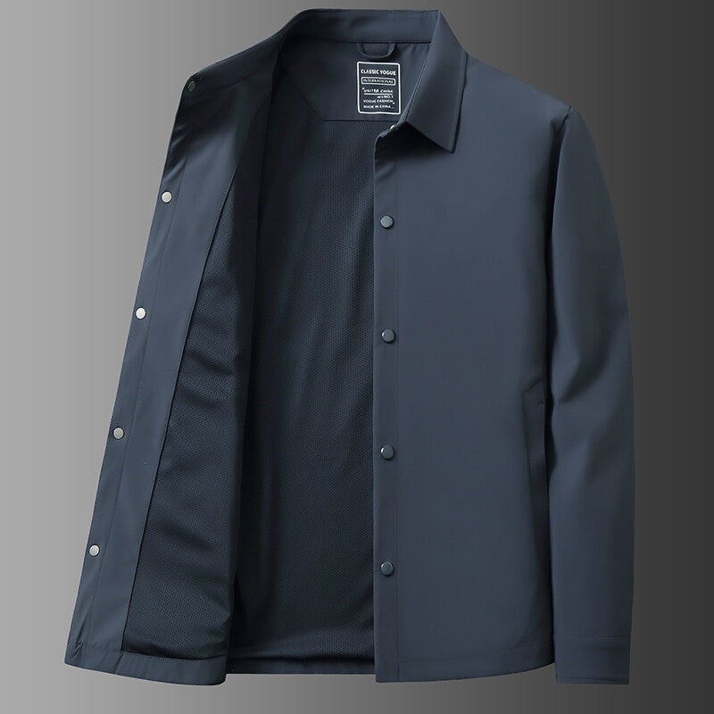 Image of Percy | Men's Button-Down Casual Jacket