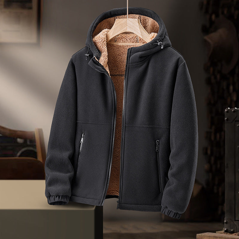 Image of Percy | Men's Hooded Zip-Up Jacket