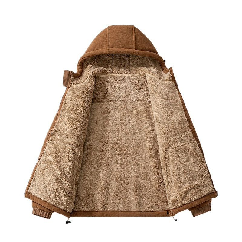 Image of Percy | Men's Hooded Zip-Up Jacket