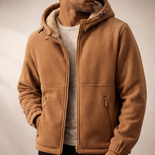 Image of Percy | Men's Hooded Zip-Up Jacket