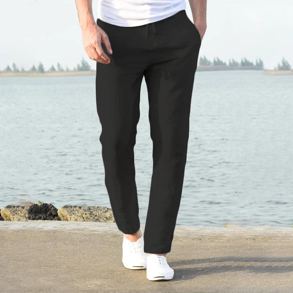 Image of Perry | Men's Lightweight Drawstring Casual Pants