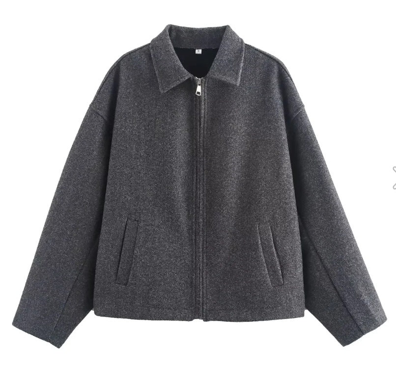 Image of Phoebe | Women's Zip-Up Relaxed Fit Jacket