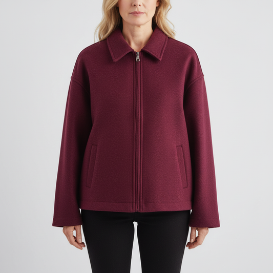 Image of Phoebe | Women's Zip-Up Relaxed Fit Jacket