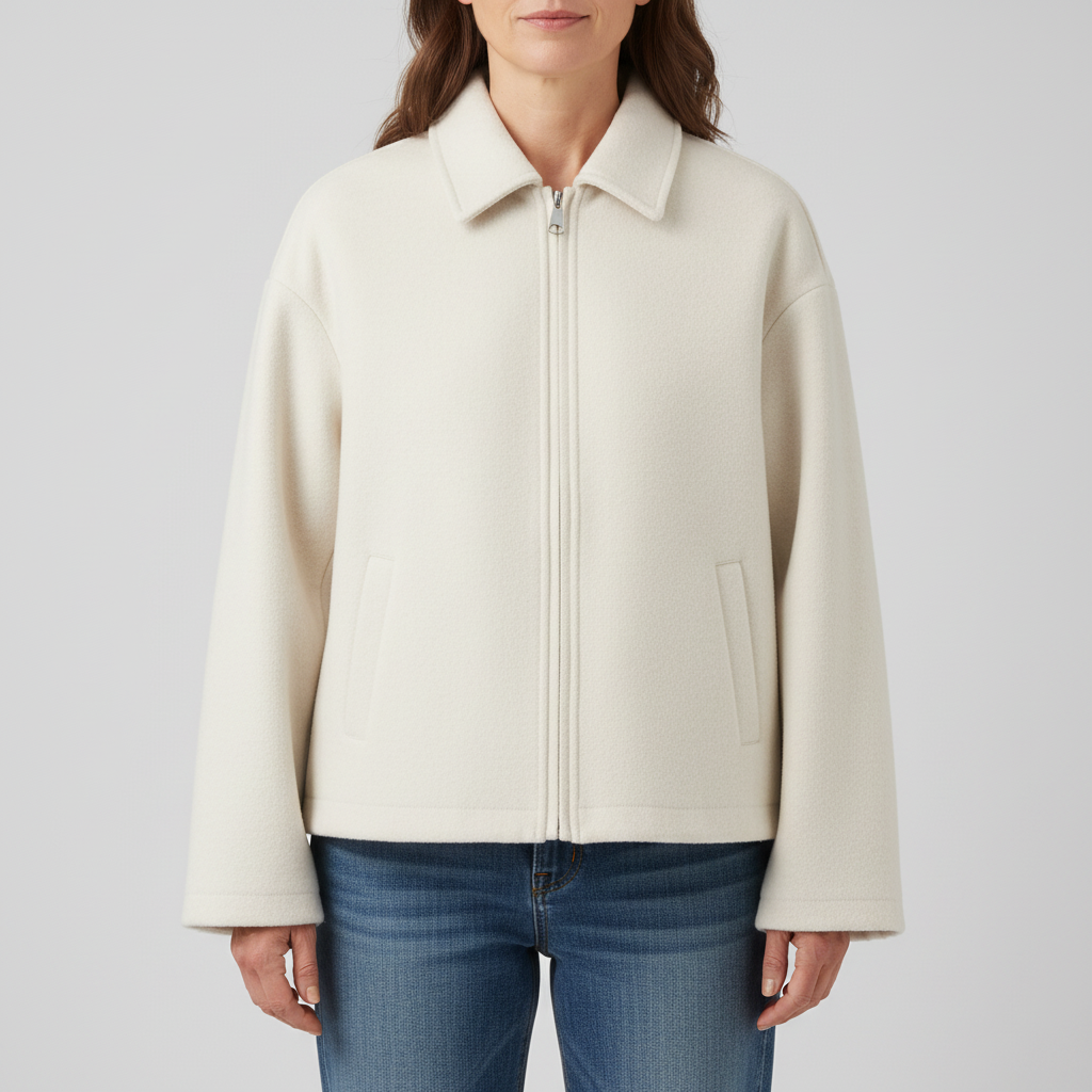 Image of Phoebe | Women's Zip-Up Relaxed Fit Jacket