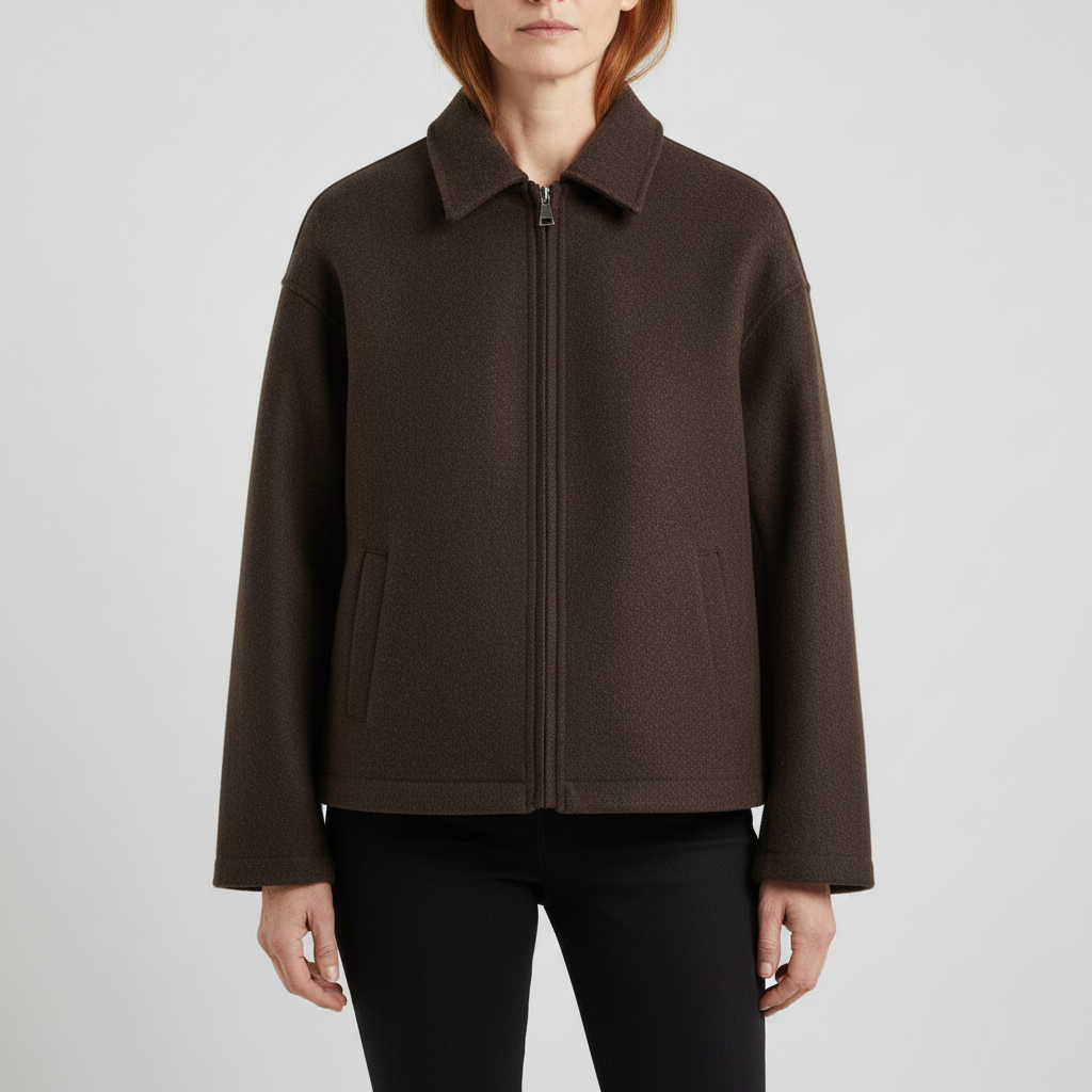 Image of Phoebe | Women's Zip-Up Relaxed Fit Jacket