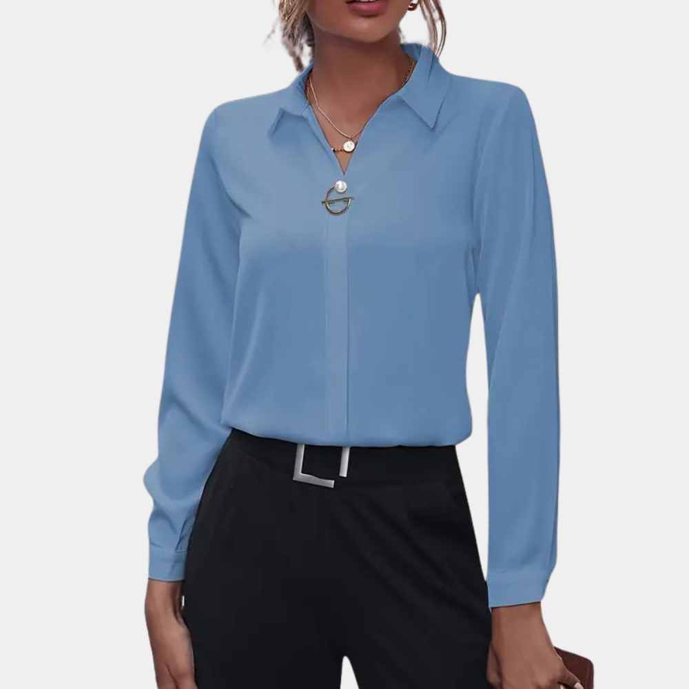 Image of Phyllis | Women's Button-Down Blouse