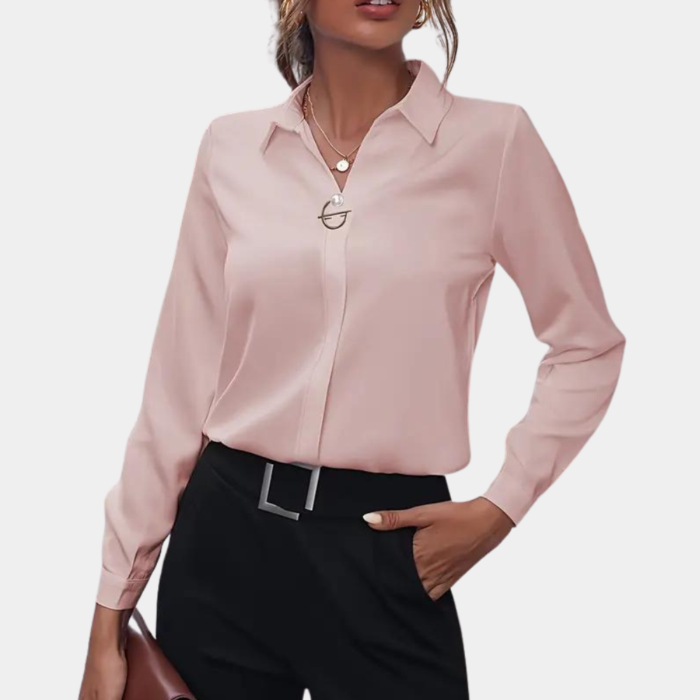 Image of Phyllis | Women's Button-Down Blouse