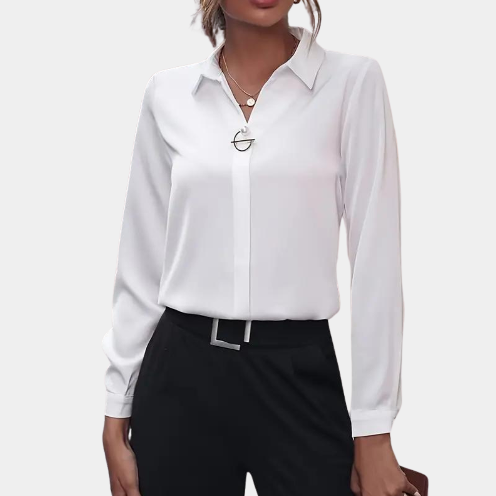 Image of Phyllis | Women's Button-Down Blouse