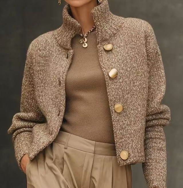 Image of Reagan | Women's Cropped Button Front Jacket