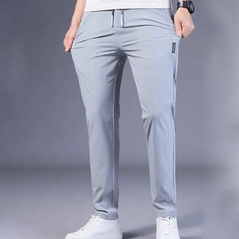 Image of Reid | Men's Slim-Fit Drawstring Casual Pants