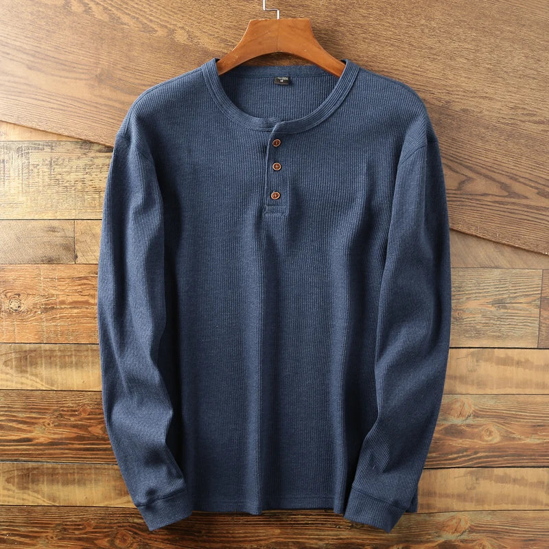 Image of Ricky | Men's Long Sleeve Casual T-Shirt