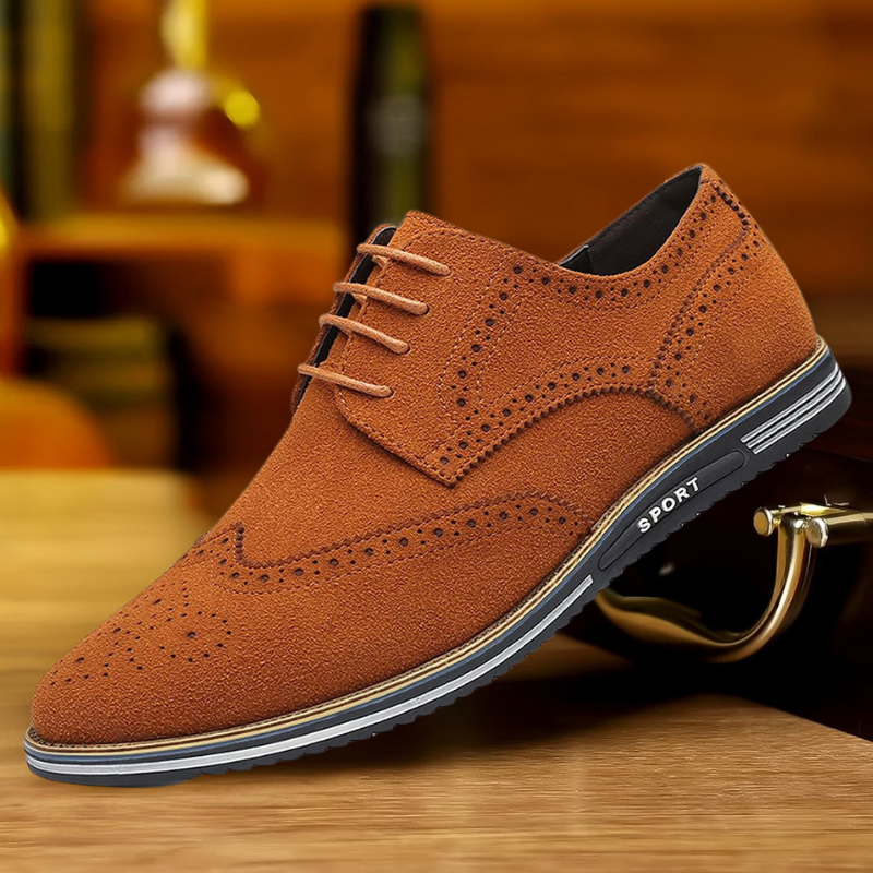 Image of Robin | Men's Wingtip Lace-Up Dress Shoes