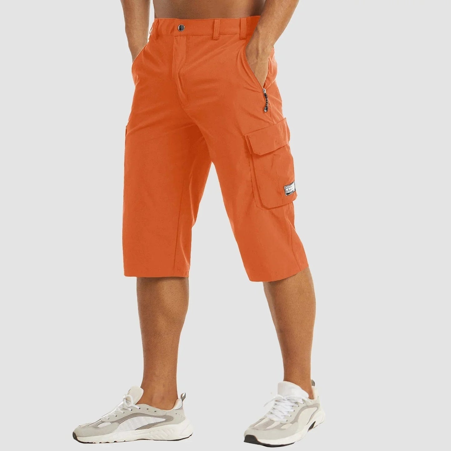 Image of Ronnie | Men's Cargo Knee Length Shorts