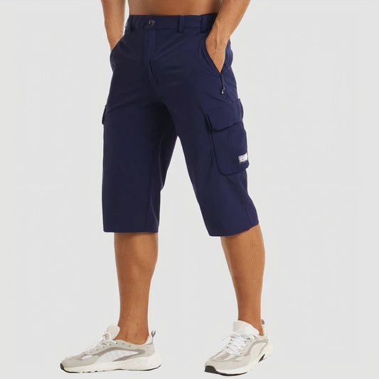 Image of Ronnie | Men's Cargo Knee Length Shorts