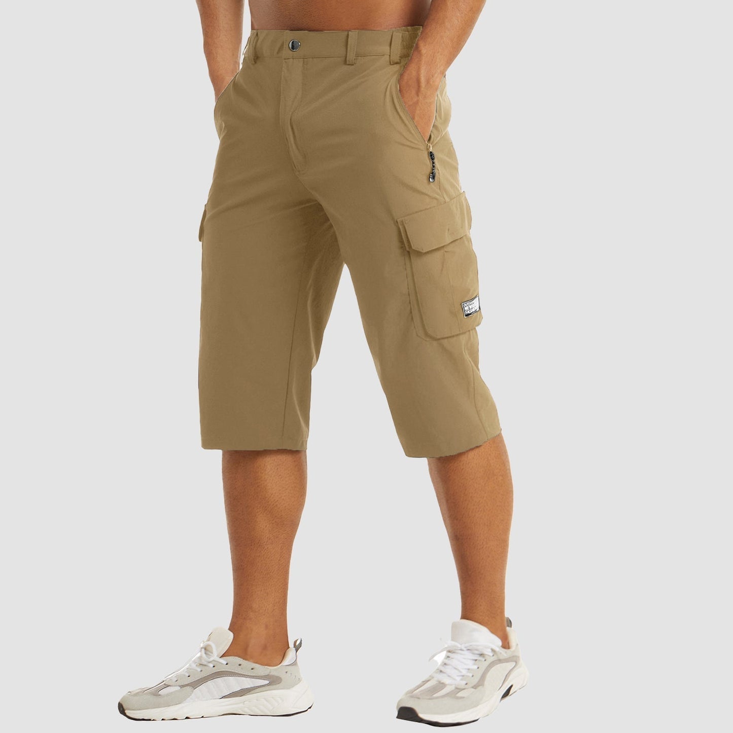 Image of Ronnie | Men's Cargo Knee Length Shorts