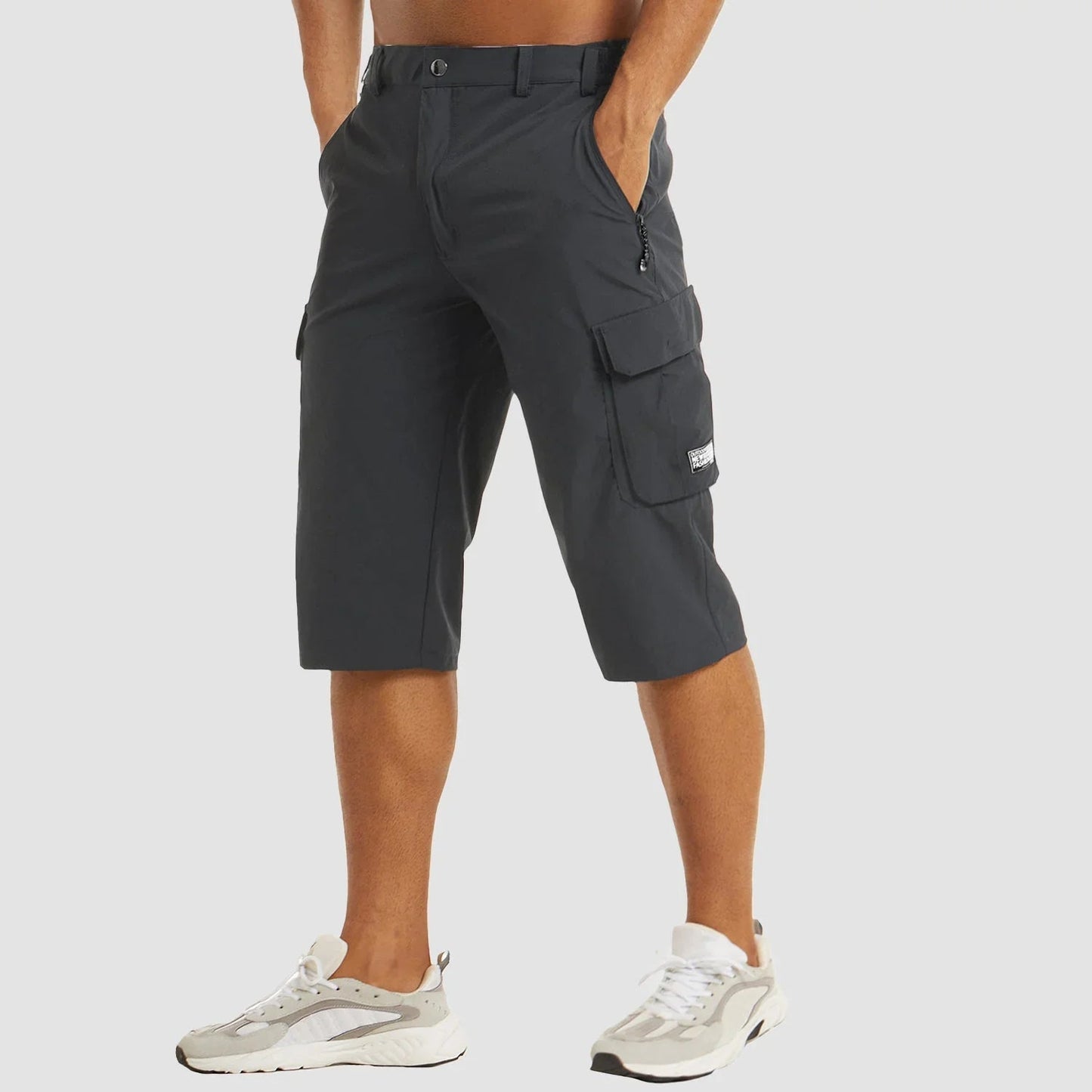 Image of Ronnie | Men's Cargo Knee Length Shorts