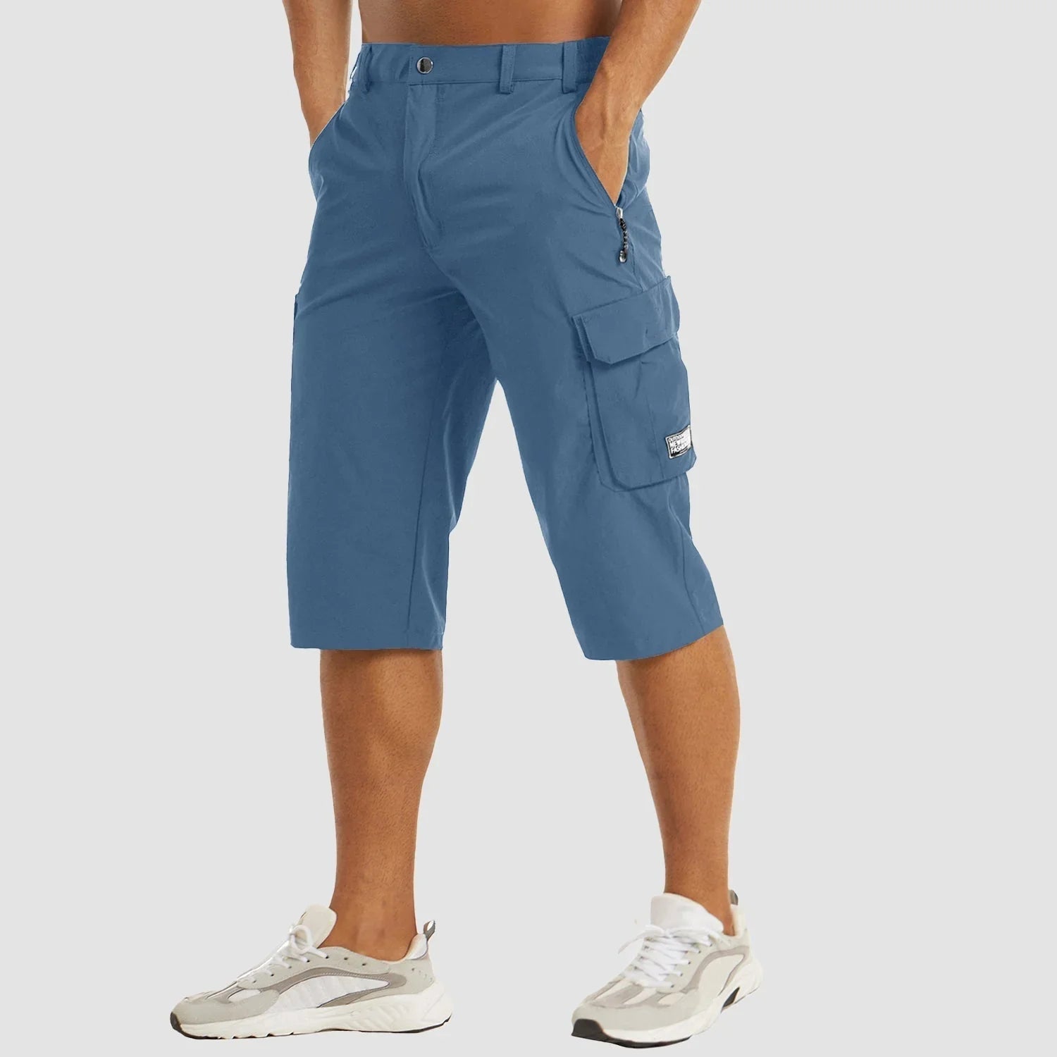 Image of Ronnie | Men's Cargo Knee Length Shorts
