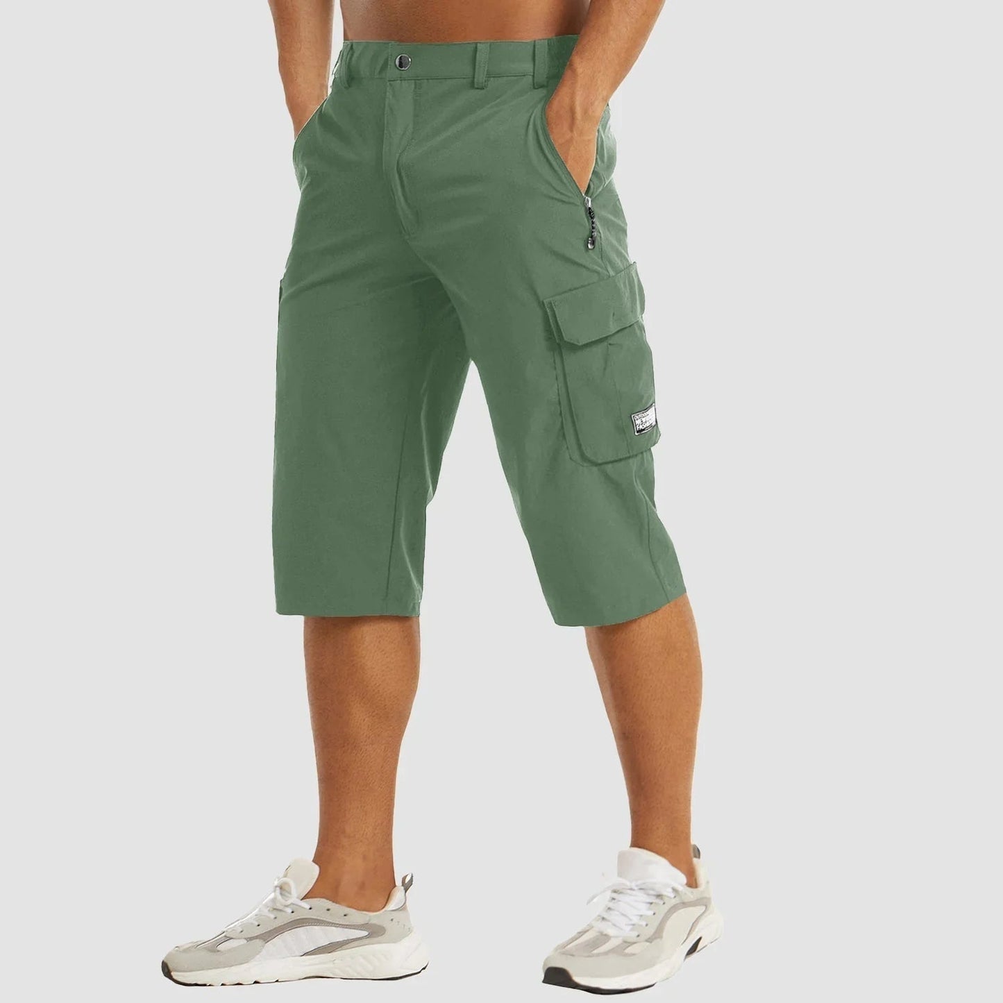 Image of Ronnie | Men's Cargo Knee Length Shorts