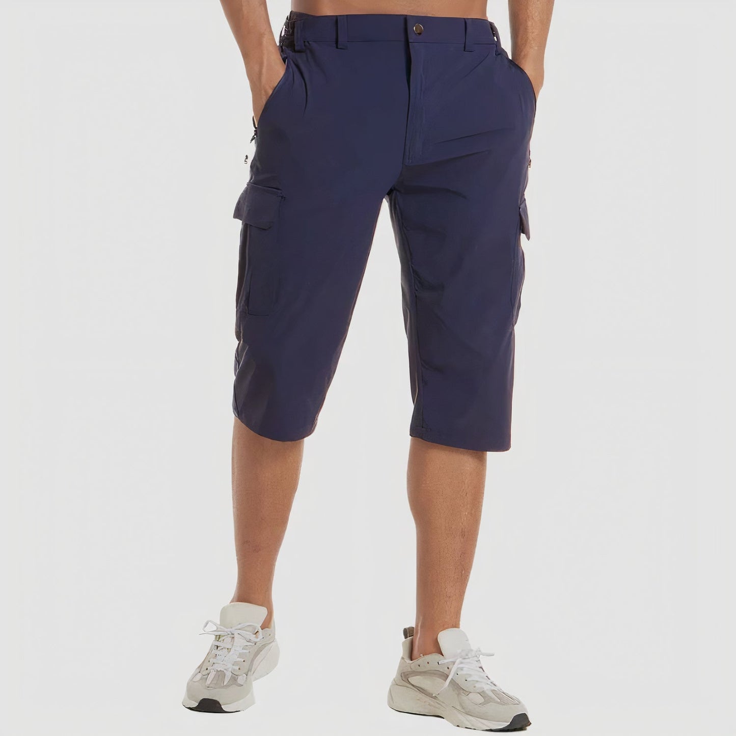 Image of Ronnie | Men's Cargo Knee Length Shorts
