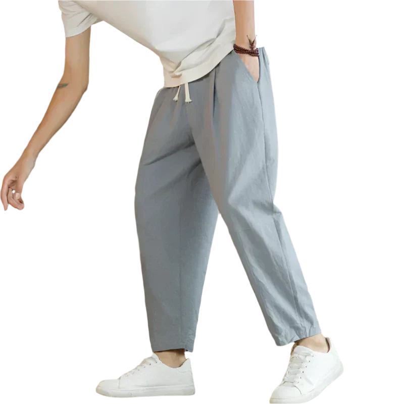 Image of Ross | Men's Wide Leg Drawstring Pants