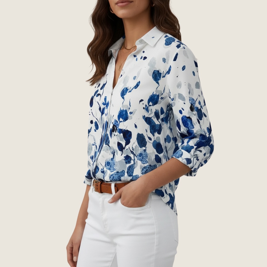 Image of Roxanne | Women's Button-Down Blouse