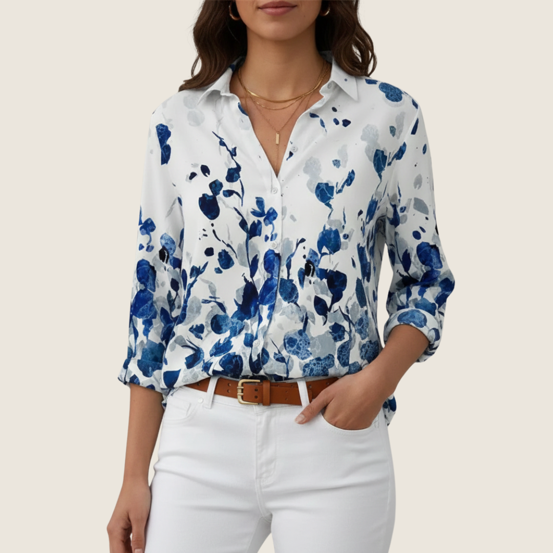 Image of Roxanne | Women's Button-Down Blouse