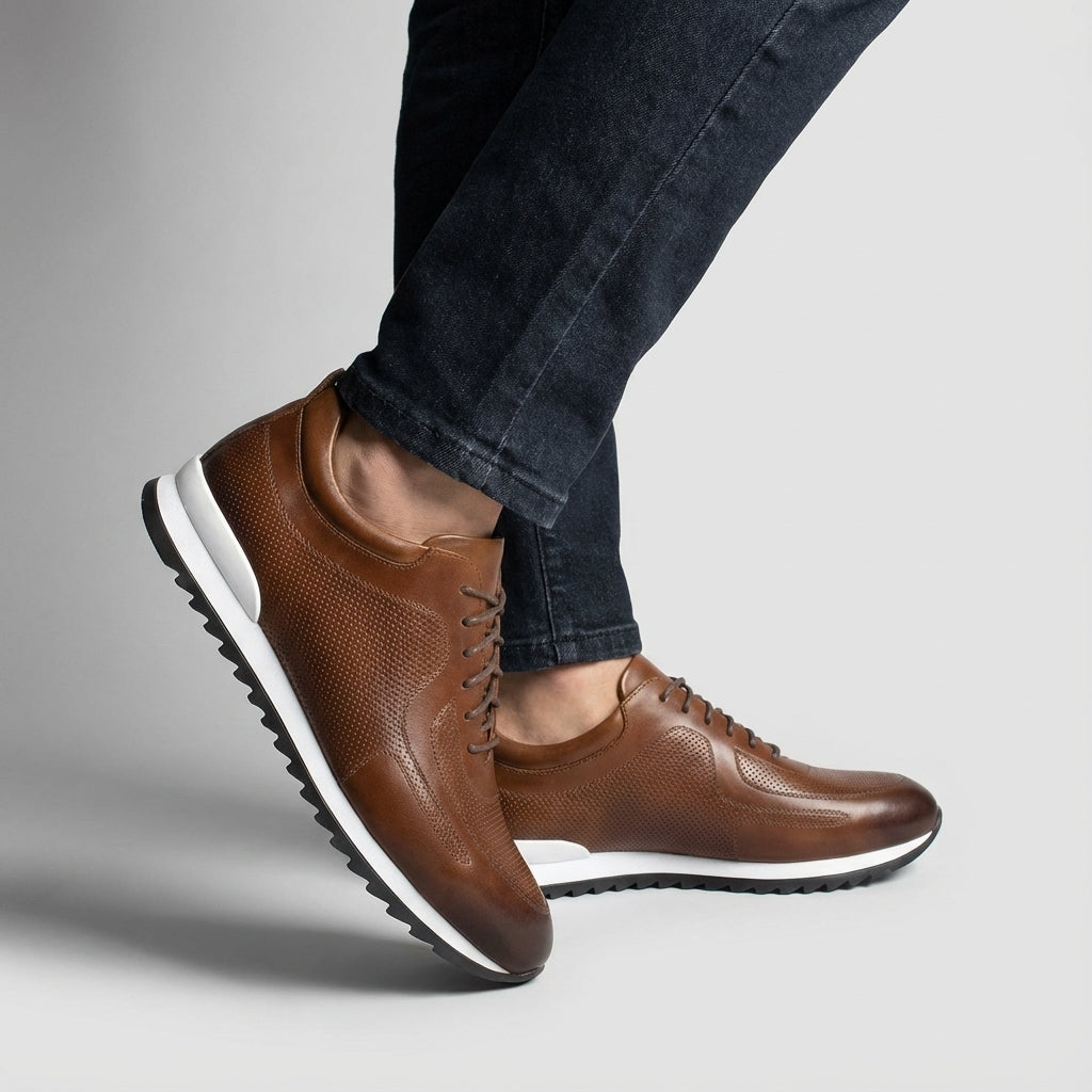 Image of Roy | Men's Low Top Lace-Up Dress Sneakers