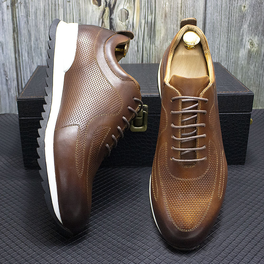 Image of Roy | Men's Low Top Lace-Up Dress Sneakers