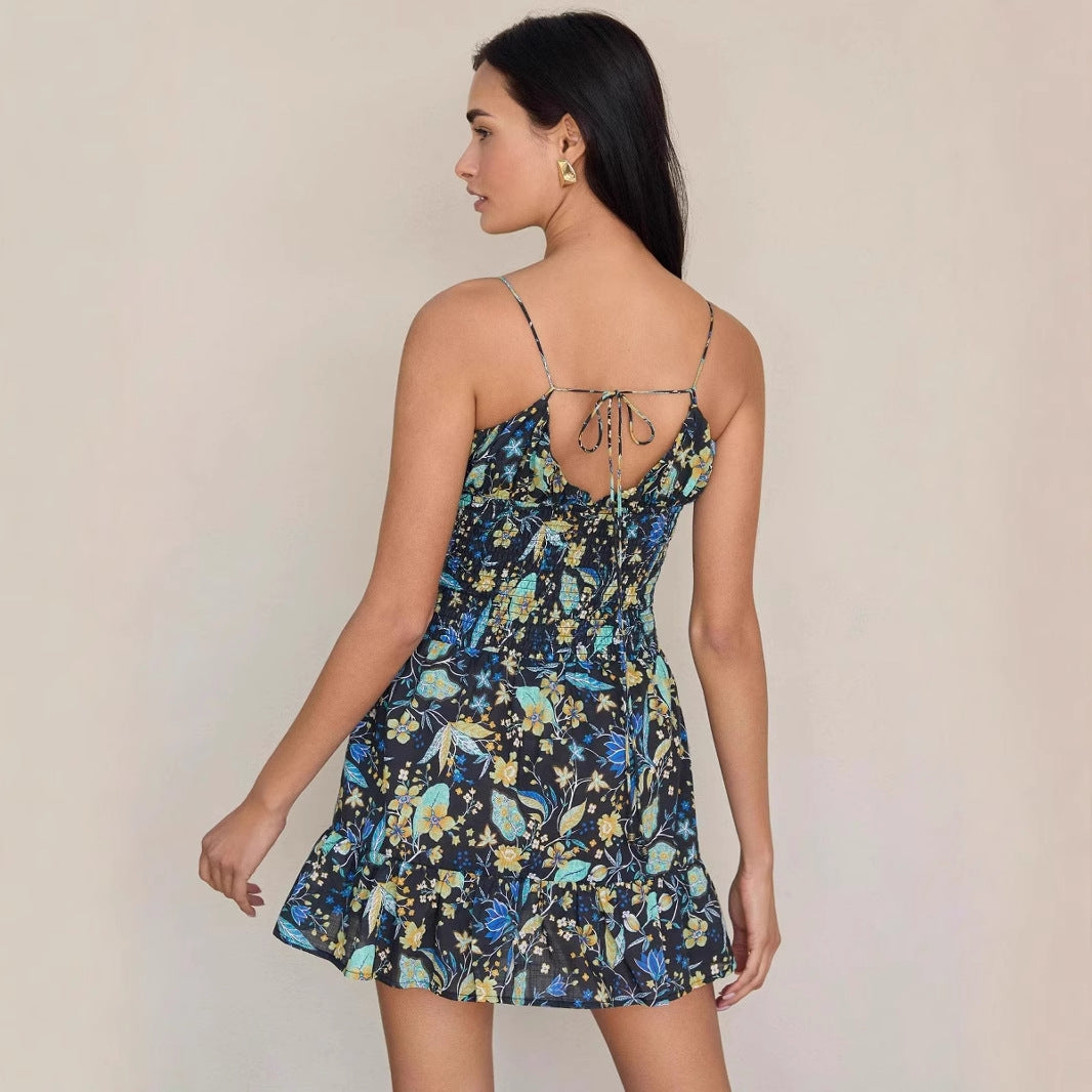 Image of Sadie | Women's Spaghetti Strap Mini Dress