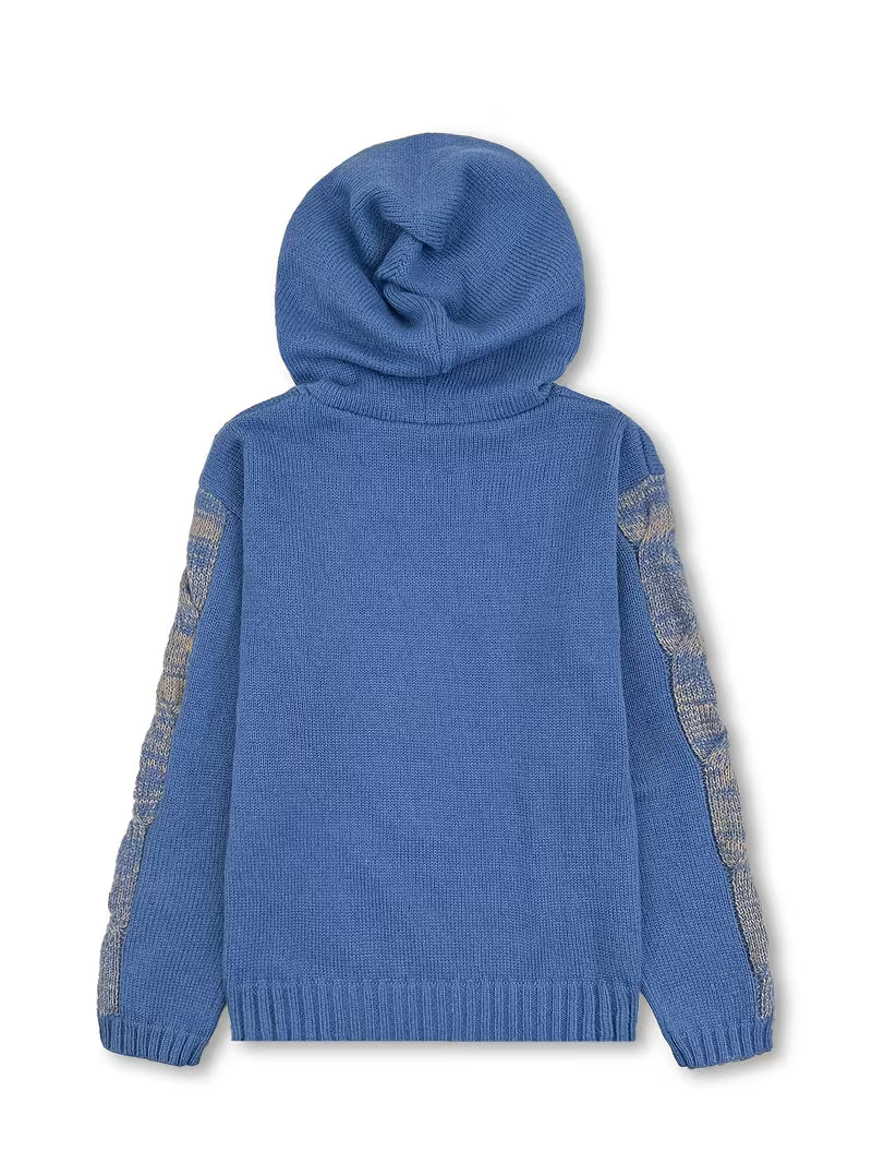Image of Sara | Women's Relaxed Fit Braided Trim Hoodie