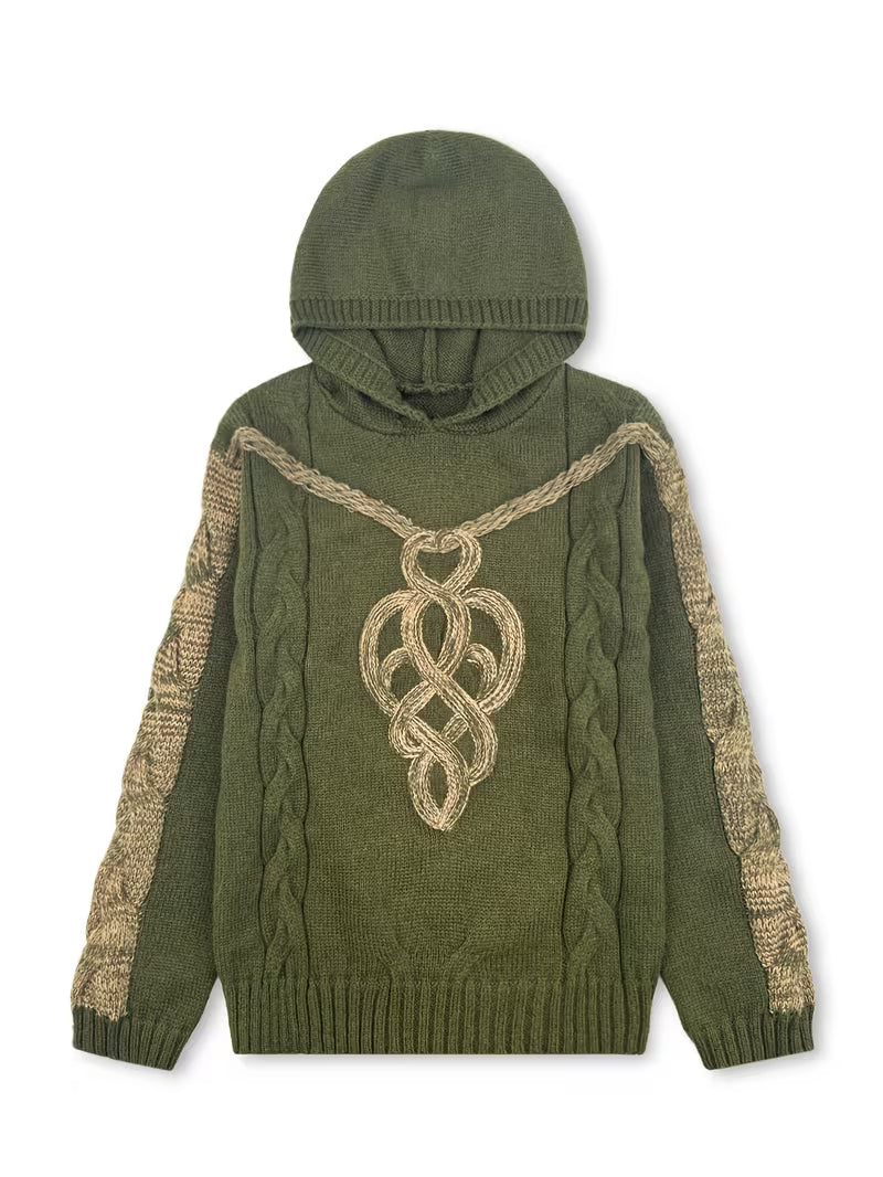 Image of Sara | Women's Relaxed Fit Braided Trim Hoodie
