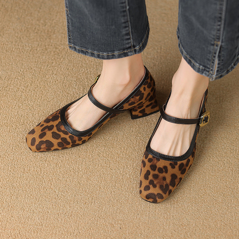 Image of Sarah | Women's Block Heel Mary Jane Shoes