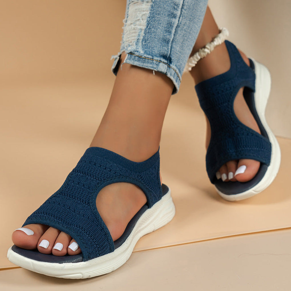 Image of Sarah | Women's Platform Ankle Strap Sandals