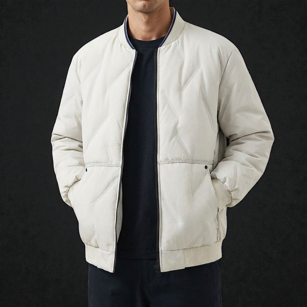 Image of Seth | Men's Padded Bomber Jacket