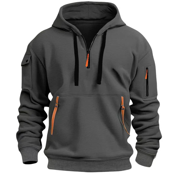 Image of Stanley | Men's Half-Zip Utility Hoodie