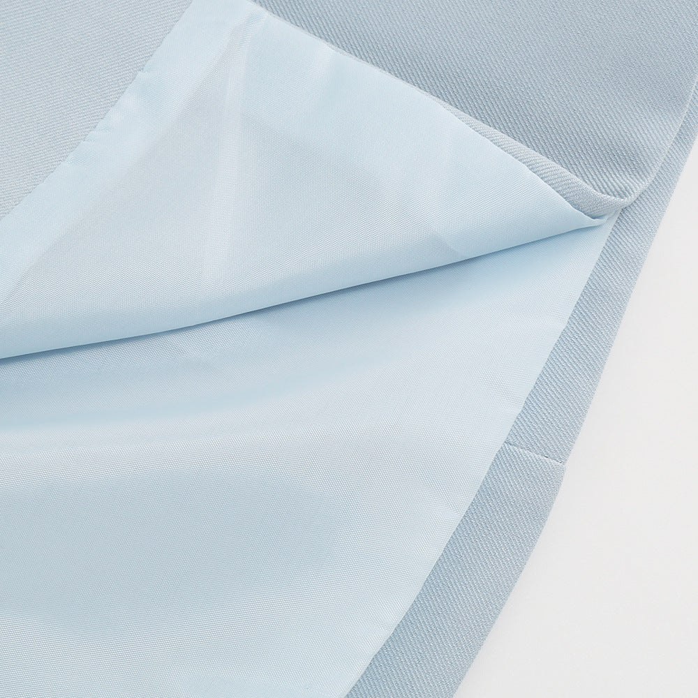 Image of Summer | Women's Double-Breasted V-Neck Mini Dress