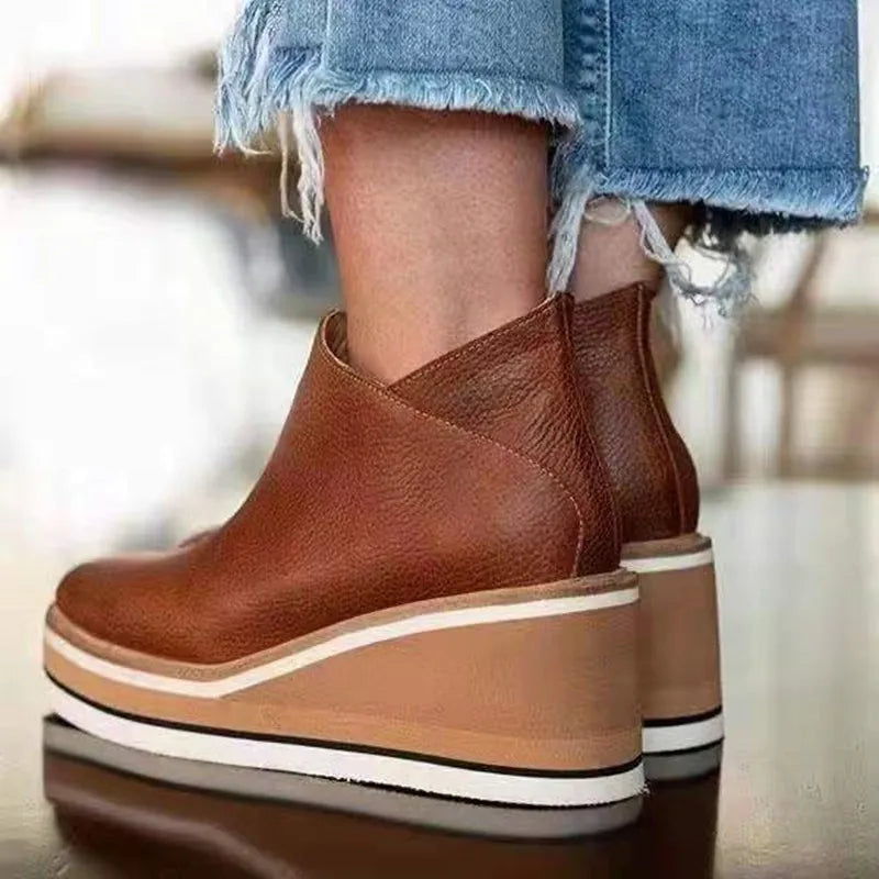 Image of Summer | Women's Wedge Ankle Boots