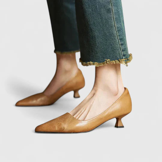 Image of Tammy | Women's Pointed Toe Low Heel Dress Shoes