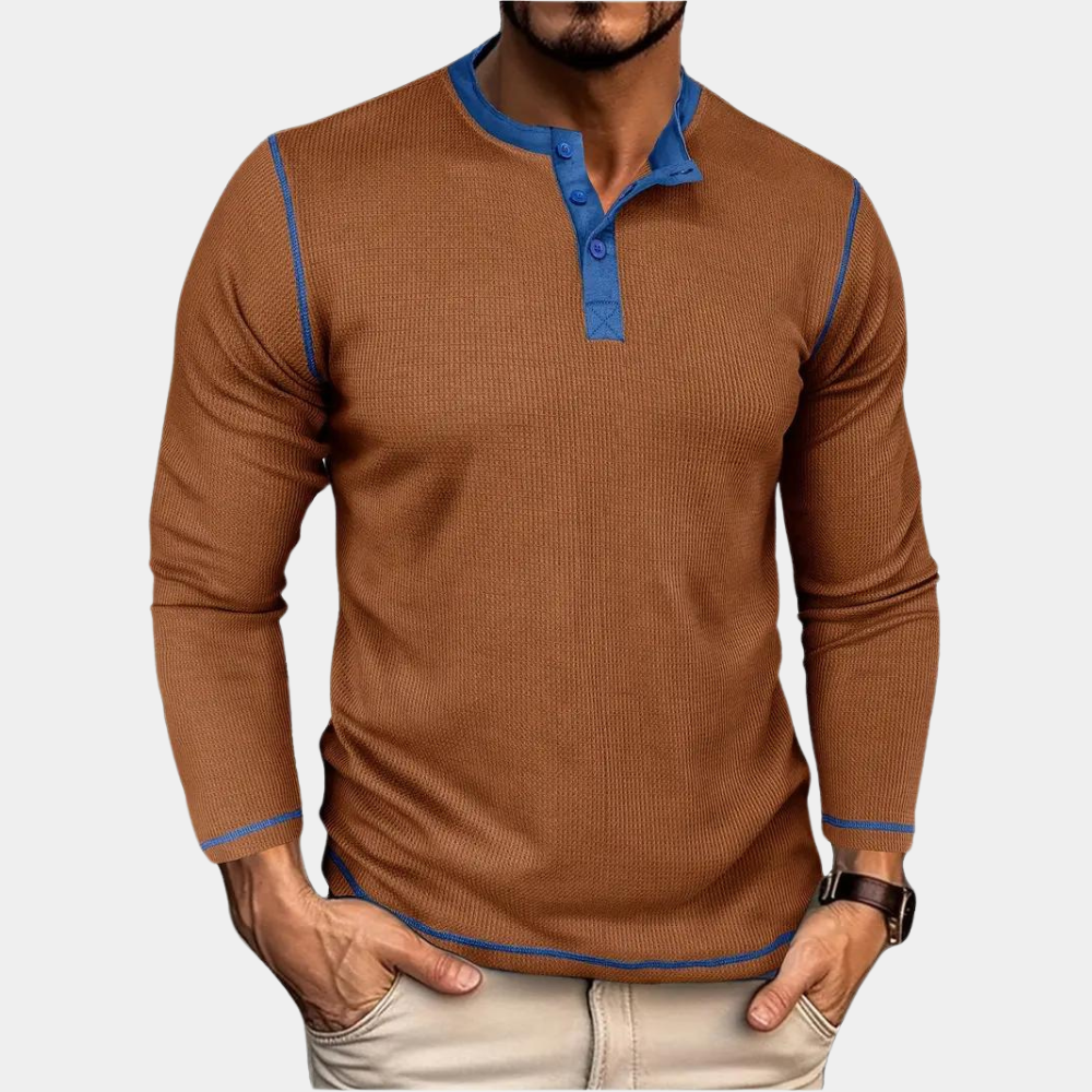 Image of Teddy | Men's Long Sleeve Casual Shirt