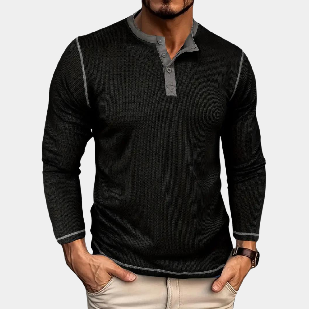 Image of Teddy | Men's Long Sleeve Casual Shirt