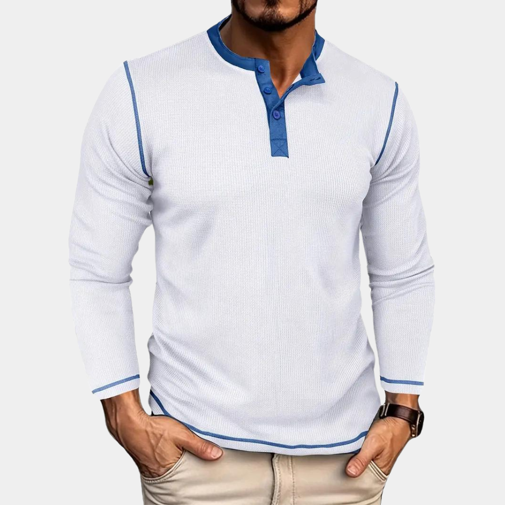 Image of Teddy | Men's Long Sleeve Casual Shirt