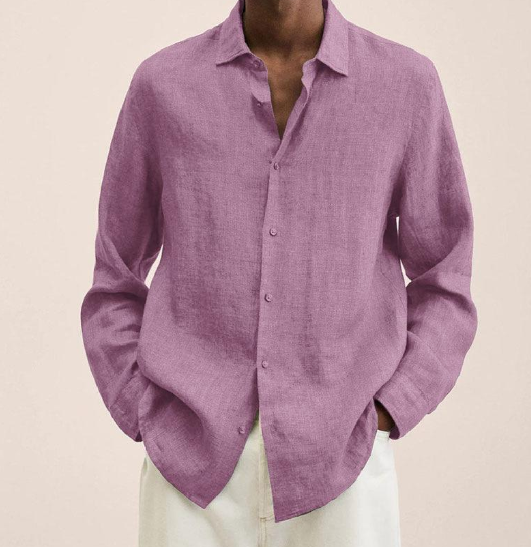 Image of Terrence | Men's Button-Down Casual Shirt