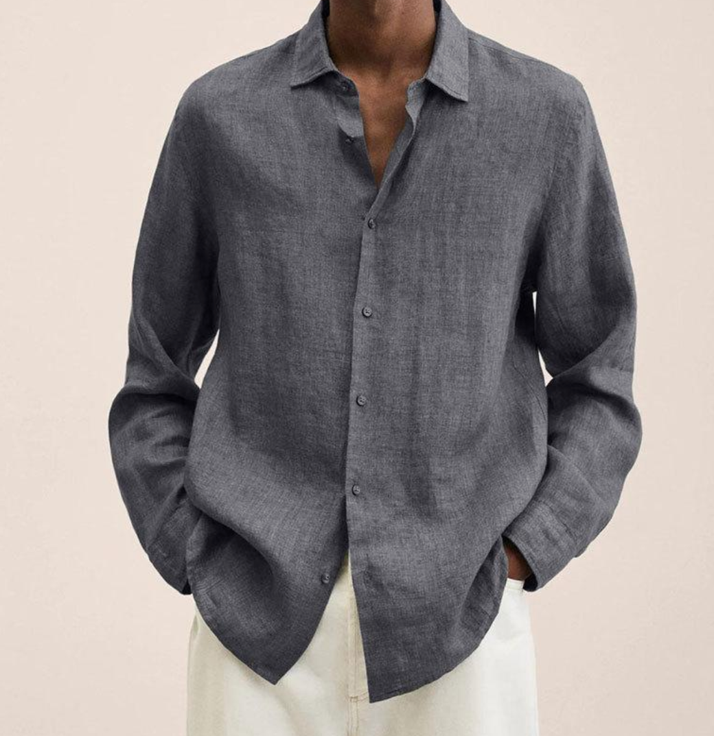Image of Terrence | Men's Button-Down Casual Shirt